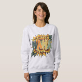 Sweatshirt MAMA Sunflower (Devant entier)