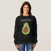 Sweatshirt Mamacado attend une mère (Devant entier)
