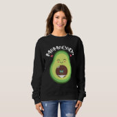Sweatshirt Mamacado Pregnant Avocado Pregnancy Announcement (Devant entier)