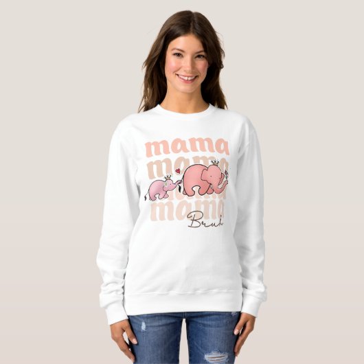 Sweatshirt Maman (Devant entier)