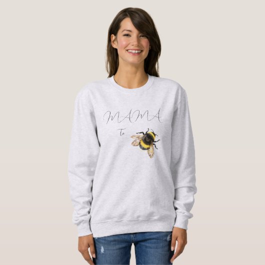 Sweatshirt Maman à être (Devant entier)