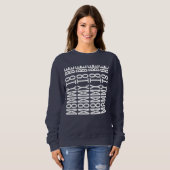 Sweatshirt MAMAN À VENIR - Message Caché (Devant entier)