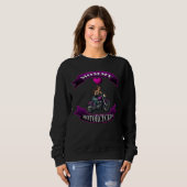 Sweatshirt Maman aime les motos (Devant entier)