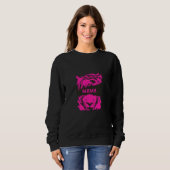Sweatshirt maman avec impression tigre (Devant entier)