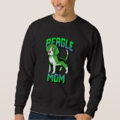 Sweatshirt Maman beagle (Devant)