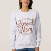 Sweatshirt Maman bénie (Devant)