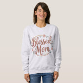 Sweatshirt Maman bénie (Devant entier)