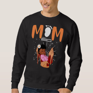 Sweatshirt Maman Chargement de la grossesse Fête des Mères Fu