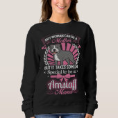 Sweatshirt Maman d'Amstaff (Devant)