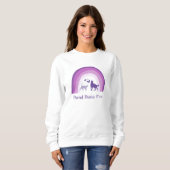 Sweatshirt Maman d'animal de sauvetage (Devant entier)