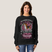 Sweatshirt Maman de beagle (Devant entier)