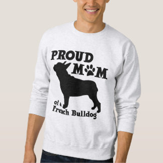 SWEATSHIRT MAMAN DE BOULEDOGUE FRANÇAIS