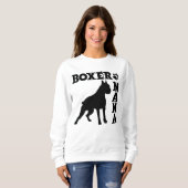 SWEATSHIRT MAMAN DE BOXEUR (Devant entier)