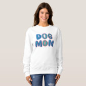 Sweatshirt Maman de chien coloré (Devant entier)