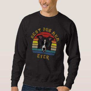 Sweatshirt Maman de chien cool Border Collie Noël de chien