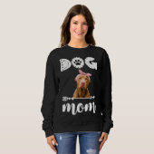 Sweatshirt Maman de chien Labrador Retriever Maman (Devant entier)
