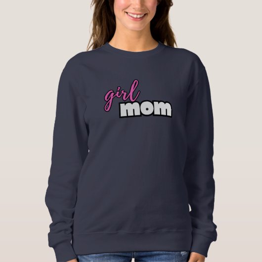 Sweatshirt maman de fille (Devant)