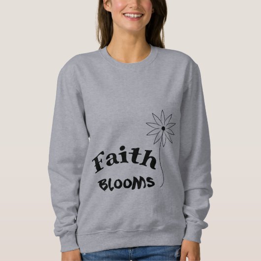 Sweatshirt maman de foi (Devant)