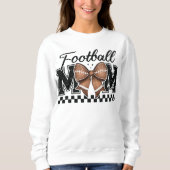 Sweatshirt Maman de football (Devant)