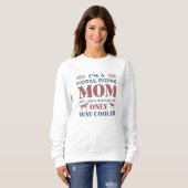 Sweatshirt Maman de l'équitation (Devant entier)