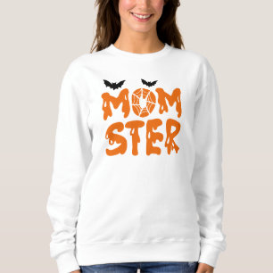 Sweatshirt Maman de Momster Halloween