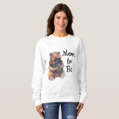 Sweatshirt Maman doit être l'ours des bois (Devant entier)