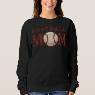 Sweatshirt Maman du baseball, Sports femmes