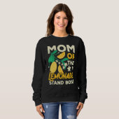 Sweatshirt Maman du patron du stand de limonade Citron   Frui (Devant entier)