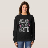 Sweatshirt Maman est ma bestie 4 (Devant entier)