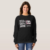 Sweatshirt Maman Experte en Informatique Technologie Femmes M (Devant entier)