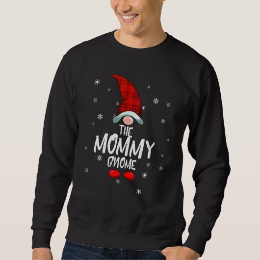 Sweatshirt Maman Gnome Famille Pajama Maman Gnome (Devant)