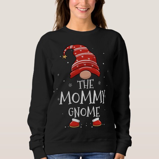 Sweatshirt Maman Gnome Xmas Famille Matching Funny Christmas  (Devant)