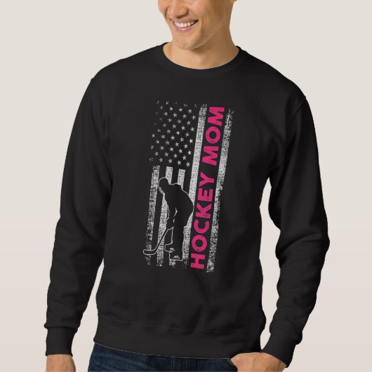 Sweatshirt Maman Hockey (Devant)