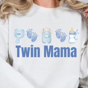Sweatshirt Maman jumelle, cadeau de club pour maman jumelle,