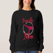 Sweatshirt Maman Karate (Devant)