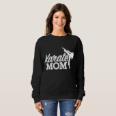 Sweatshirt Maman karaté (Devant entier)