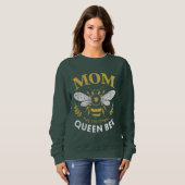 Sweatshirt Maman La Reine Bee (Devant entier)