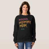 Sweatshirt Maman maman Bruh (Devant entier)