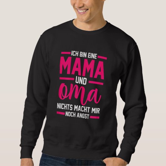 Sweatshirt Maman maman grand-mère (Devant)