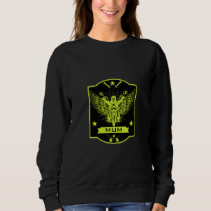 Sweatshirt Maman Motorbike Rider