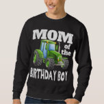 Sweatshirt Maman of the Birthday Boy Kids Farm Tractor ID de<br><div class="desc">Maman of the Birthday Boy Kids Farm Tractor Idée de fête</div>