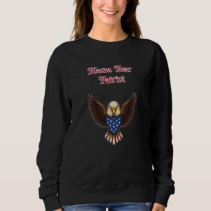 Sweatshirt Maman Ours Patriote Mère Américaine Fière Protectr