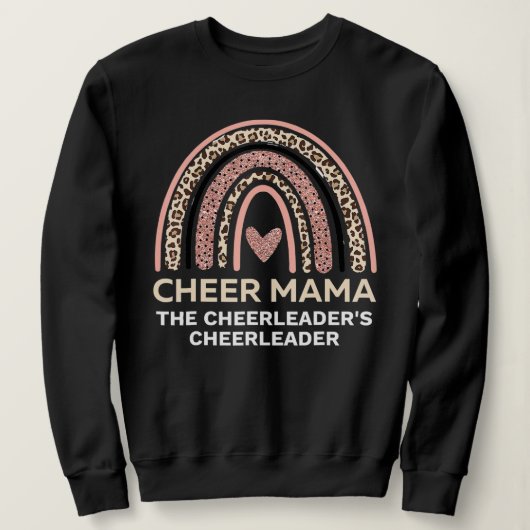 Sweatshirt Maman pom-pom girl  (Design devant)