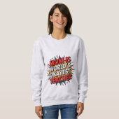 Sweatshirt Maman Power (Devant entier)