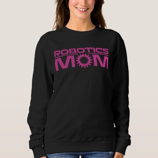 Sweatshirt Maman robotique (Devant)