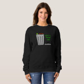 Sweatshirt Maman S Poubelle (Devant entier)