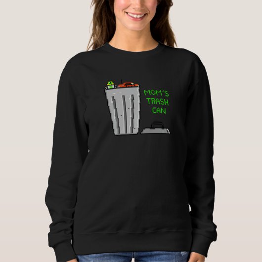 Sweatshirt Maman S Poubelle (Devant)