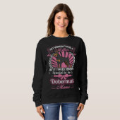 Sweatshirt Maman Shirt de dobermann (Devant entier)