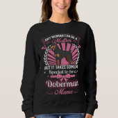 Sweatshirt Maman Shirt de dobermann (Devant)