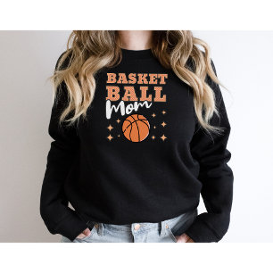 Sweatshirt Maman-Sport-Basketball-Amusant